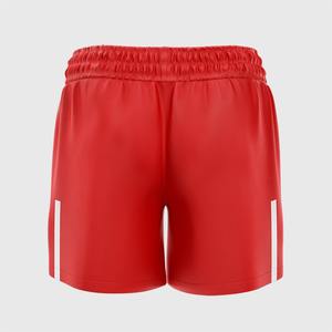 Short de bain noir uni unisexe taille moyenne avec fermeture à cordon de serrage pour hommes Genre avec design tricoté par sublimation - Product Image 2