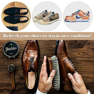 ต้นไม้รองเท้าไม้สำหรับผู้ชายที่วางรองเท้าทรงเปล1คู่ - Product Image 6