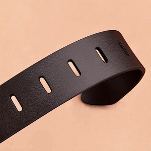 Ceinture habillée noire et marron pour hommes avec boucle rotative pour ceinture pour hommes Ceinture en cuir réversible - Product Image 5