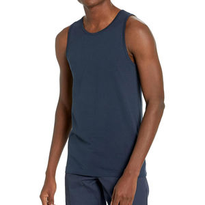 Vêtements de sport pour hommes, vêtements de sport personnalisés, débardeur de fitness sans manches, logo personnalisé, coupe confortable, pour hommes, à vendre - Product Image 5