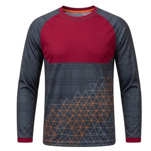 Jersey profesional de motocross para pilotos, tela transpirable de alto rendimiento, ajuste flexible, costuras resistentes, para motocicleta todoterreno - Product Image 1