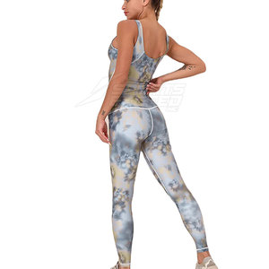 Ensemble de yoga grande taille pour femmes, faible MOQ, confortable et facile à porter, disponible en stock. - Product Image 3