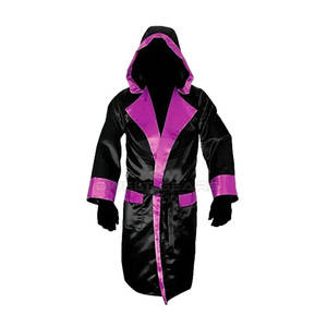 2025 Custom Comfortable <b>Boxing</b> Gown with Hood Private Label OEM Services Available - Product Image 4