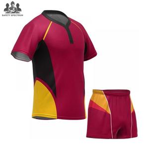 Uniformes de Rugby Deportivos OEM, Marca Privada Personalizada, Transpirables, 100% Poliéster, Resistentes, Precio de Fábrica, Hechos en Pakistán - Product Image 1