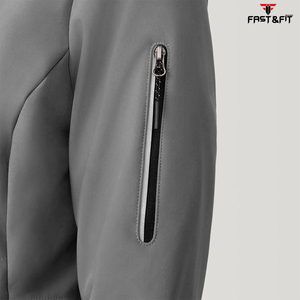 Chaqueta cortavientos de poliéster estampada transpirable impermeable para mujer al por mayor para senderismo Pakistán - Product Image 4