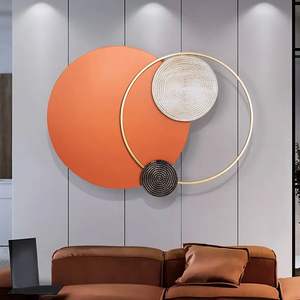 Pièces d'art mural modernes uniques en fer forgé avec des designs créatifs pour les intérieurs haut de gamme de la maison et du bureau - Product Image 5