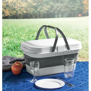 Personalized Folding <b>Picnic</b> <b>Basket</b> CESTA Custom Gadgets <b>Picnic</b> Mat Product Category - Product Image 6