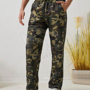 Pantalon de jogging et pantalon de survêtement unisexe en molleton de coton extensible quatre directions, taille haute, réversible, style streetwear décontracté - Mode hiver - Product Image 2