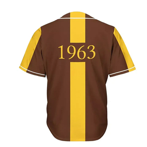 Maillot de baseball vintage surdimensionné, maillot de baseball grande taille pour hommes et femmes - Product Image 6