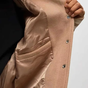 Veste de sport personnalisable imperméable à double boutonnage pour homme, nouvelle arrivée élégante et tendance pour l'hiver - Product Image 5