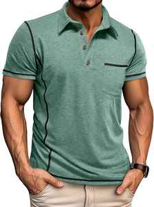 Camisetas Polo Lisas para Hombre, Transpirables, Ropa Deportiva de Moda, Algodón, Tallas Grandes, Mejor Color, Nuevo Diseño, Camiseta Polo Unisex para Hombre - Product Image 2