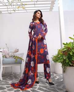 ชุดเดรสทางการสำหรับผู้หญิง2025ขายดีมากที่สุดชุดเดรสซาลวาร์คาเมซแบบไม่เย็บใหม่ชุดเดรสปาร์ตี้ - Product Image 2