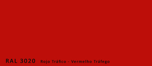 Vernice Spray Rosso Traffico RAL 3020 400ml (Faren 4VK400) - Product Image 2