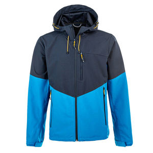 Veste Softshell Homme à Capuche de Haute Qualité Design Personnalisé Vêtement de Travail Coupe-Vent Imperméable Doublée en Polaire Veste Softshell de Chasse - Product Image 1