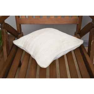 <b>Beige</b> 18x18 Luxury Kilim Wool Pillow Vintage Woven <b>Cushion</b> Portable Bedding Decorative <b>Cushion</b> for Christmas 12x12 Inch - Product Image 4