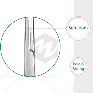 Kelly คีมห้ามเลือด/คีมหลอดเลือดแดง KELLY สแตนเลสมีคุณภาพดีที่สุดเครื่องมือผ่าตัดทางทันตกรรม - Product Image 1