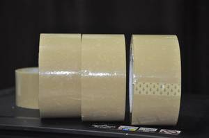 Acrylic Adhesive Single Sided Clear BOPP Pressure Sensitive Waterproof Strong Tack Industrial Grade Export <b>Box</b> Warehouse <b>Tape</b> - Product Image 4