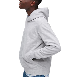 Sudaderas con capucha de alta calidad para hombre con logotipo personalizado, venta al por mayor, sudaderas de color liso, jersey de Venta caliente, ropa de calle informal para hombre - Product Image 2