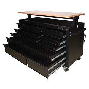 Armoire à outils pour industrie de garage de mécanicien Armoires de garage d'entrepôt de haute qualité Atelier de stockage OEM & ODM sans plomb pris en charge - Product Image 1