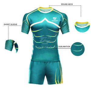 Uniformes de Rugby de Diseño Premium de Alta Calidad, Ecológicos, de Secado Rápido y Transpirables, Hechos en Pakistán, Venta al Por Mayor - Product Image 5