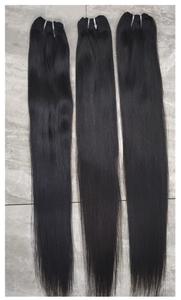 Raw Unprocessed Indian Premium Wavy Human <b>Hair</b> Bundles,Temple Raw Virgin Machine Weft Bulk <b>Hair</b> Bundles, Raw Indian Virgin <b>Hair</b> - Product Image 6