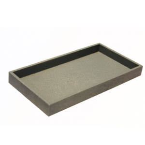 Factory Direct Gris clair Anthracite Taupe 0.3x0.15x0.035 Faux galuchat Vanity Trays - Product Image 4