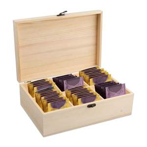 Caja de Madera para Exhibición de Té, Hecha a Mano, Alta Calidad, Suministro Directo de Fábrica - Product Image 2