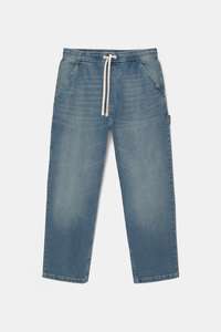 Nouveau pantalon de jogging en toile High Street bon marché 100% coton pantalon lourd pour hommes de coupe régulière - Product Image 5