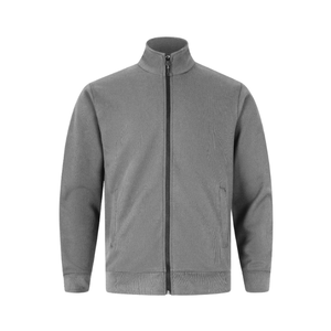 ชุดวอร์มผู้ชายไซส์ใหญ่แบบสั่งทำจากโรงงาน ผลิตจากผ้าโพลีเอสเตอร์น้ำหนักเบา ระบายอากาศได้ดี ยืดได้สี่ทิศทาง กันลม มีซิป - Product Image 2