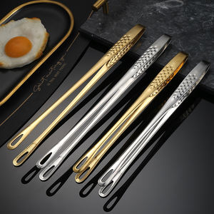 Ekstra uzun barbekü 28cm cımbız maşa 304 paslanmaz çelik mutfak <span class=keywords><strong>Tong</strong></span> ekmek klip pasta kelepçe pişirme için barbekü mutfak <span class=keywords><strong>Tong</strong></span> - Product Image 4