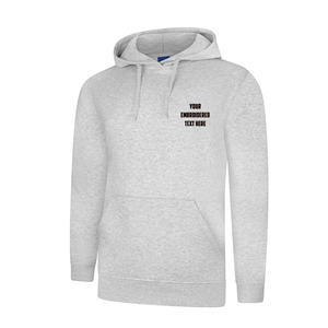 Conjunto de chándal de Jersey de algodón unisex al por mayor Sudadera con capucha y pantalones de chándal para hombre con logotipo personalizado con sudadera térmica para invierno - Product Image 3