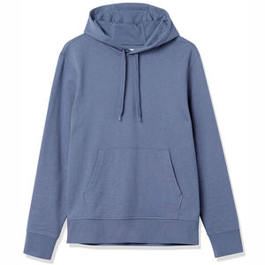 Vente en gros de sweats à capuche pour hommes de haute qualité, col haut uni, 100% coton, hiver, broderie personnalisée, GSM, OEM - Product Image 1