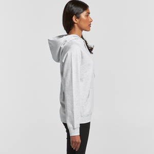 Sweat à capuche pour femmes avec logo personnalisé pull-over à col rond de couleur unie hiver chaud anti-rétrécissement paillettes Badge décoration placement avant - Product Image 5