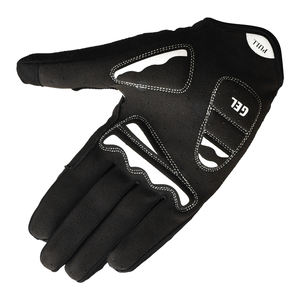 Gants de cyclisme noirs respirants anti-dérapants légers gants complets pour l'équitation vtt route - Product Image 6