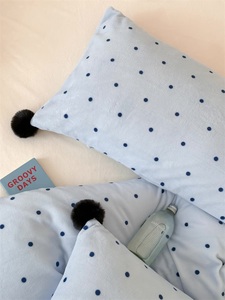 Set di biancheria da letto invernale <span class=keywords><strong>in</strong></span> peluche stile crema-copripiumino <span class=keywords><strong>in</strong></span> pile di corallo e lenzuolo di <span class=keywords><strong>flanella</strong></span> - Product Image 3