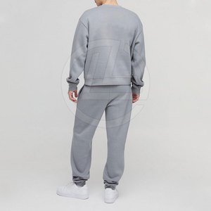 Survêtement en coton doux pour homme avec sweat à capuche baggy et pantalon ample à cordon de serrage Streetwear Baggy pour homme - Product Image 3