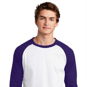Camiseta atlética raglán para hombre, ligera y duradera, perfecta para todo el día, comodidad y entrenamiento deportivo - Product Image 5