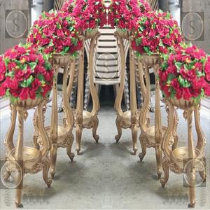 Decoraciones DE BODA Elegante maceta de fibra con pedestal - Product Image 4