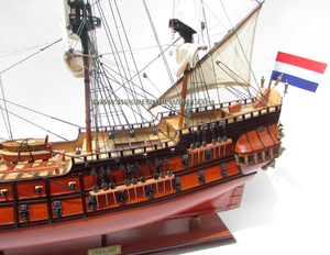FRIESLAND <b>WOODEN</b> OLD SHIP <b>MODEL</b> / HANDICRAFT <b>MODEL</b> SHIP - Product Image 5