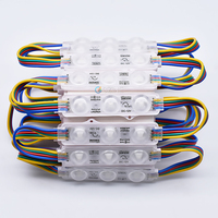Pas Cher Usine En Gros IP65 3leds 0.72w 7015 Smd 5050 Rgb Injection Led Module pour Signe