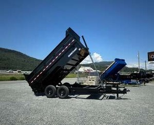 Remolque Volquete Telescópico de Alta Calidad 7x14, Remolque Volquete Agrícola de 14,000 lb a Buen Precio - Product Image 6