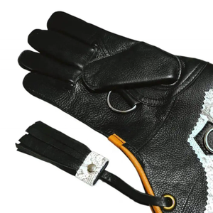 Nouveaux gants de fauconnerie de haute qualité, design dernier cri, prix de gros, en cuir et polyester imperméable au carbone. - Product Image 4