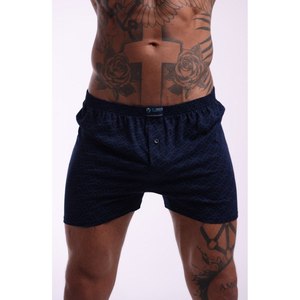 Mens 100% Cotton Boxer Briefs Navy Blue Breathable Stretch Comfortable Mens Cotton <b>Underwear</b> Athletic Fit Sizes 48-66 - Product Image 3