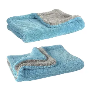 Twist Loop Microfiber Drying Towel Super Absorbent Twist Terry Towel Made by Microfiber Manufacturer