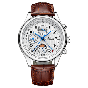 Nouvelle <span class=keywords><strong>montre</strong></span> automatique mécanique pour homme en acier inoxydable, <span class=keywords><strong>montre</strong></span>-bracelet haut de gamme, design multifonctionnel, étanche, pour les affaires - Product Image 6