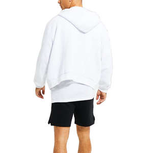 High Quality Oversized Cotton Hoodie with Double Zipper Custom Cropped <b>Zip</b> <b>up</b> Hooded <b>Zip</b> <b>Ups</b> Heavyweight Blank <b>Zip</b> <b>up</b> Hoodie - Product Image 6