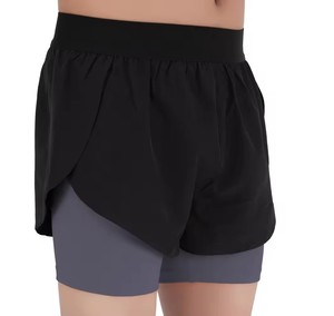 Short de plage à compression intégré de haute qualité personnalisé en polyester spandex short de sport d'entraînement d'été en vente en gros - Product Image 2