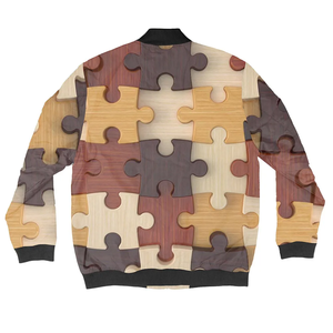 Blouson d'aviateur sublimation unisexe qualité supérieure quantité minimale de commande d'usine directement pour hommes pour femmes - Product Image 4