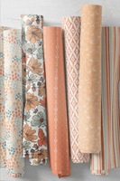 Fabricante de Tela Crepé con Estampado Digital Moderno y Personalizado, Proveedor de Textiles Suaves para Vestidos, Blusas, Ropa Étnica, Prendas OEM