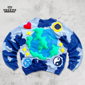 Nueva Colección 2024: Sudaderas Estilo Boxy con Diseños Únicos ODM/OEM para Hombre y Mujer, Ropa Casual de Invierno, Estilo Urbano Liso Teñido - Product Image 6